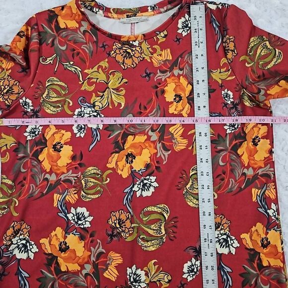 Zara Size Medium Trafaluc Floral Dress Autumn Fall Womens - Picture 4 of 7